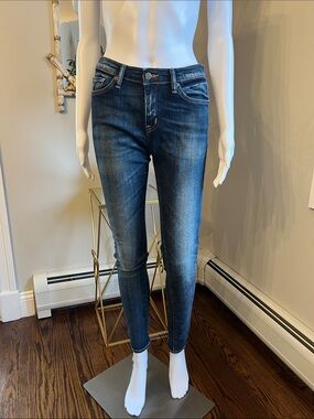 Denim & Supply Ralph Lauren Womens Dark Blue Skinny Jeans